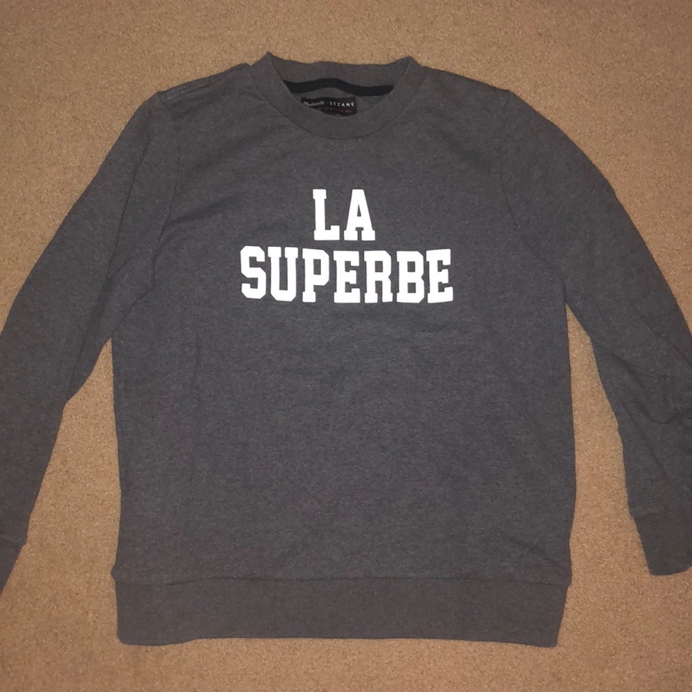 Madewell et Sézane ‘La Superbe’ Sweatshirt L